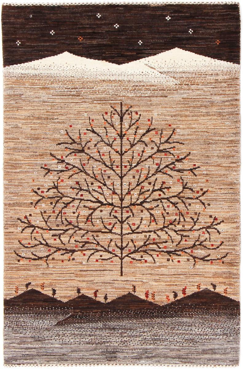  ペルシャ絨毯 ペルシャ ギャッベ ペルシャ ロリbaft Nowbaft 127x74 127x74,  ペルシャ絨毯 手織り