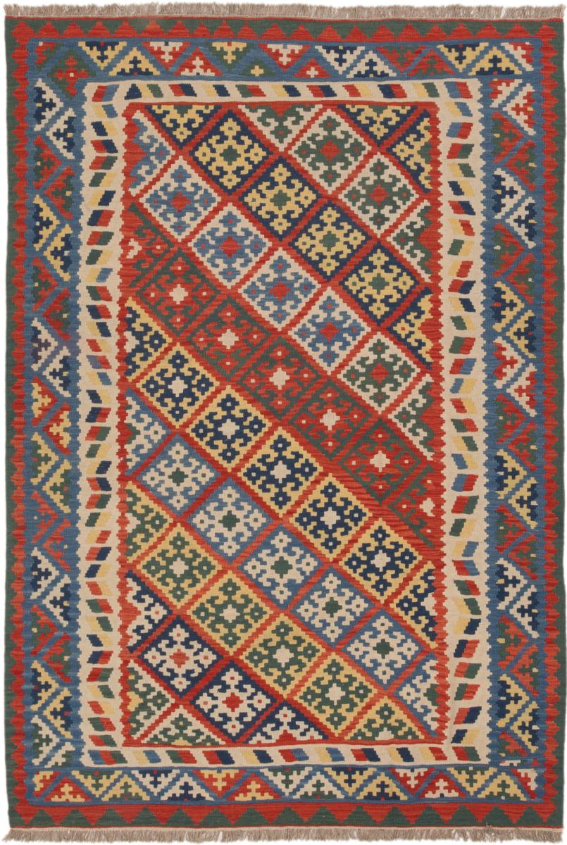 Dywan perski Kilim Fars Ghashghai 298x208 298x208, Dywan perski Ręcznie tkane