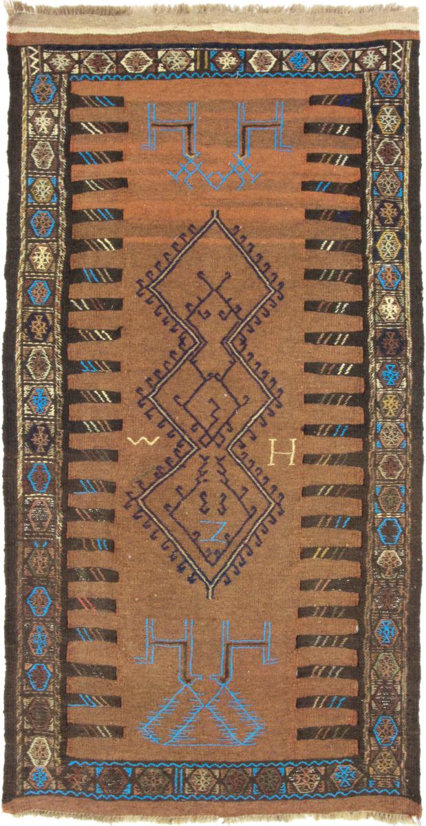 Tapis persan Kilim Fars 171x87 171x87, Tapis persan Tissé à la main