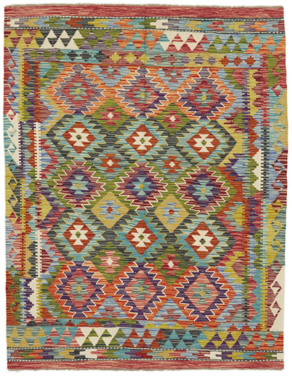 Tapete afegão Kilim Afegão 192x151 192x151, Tapete persa Tecido à mão