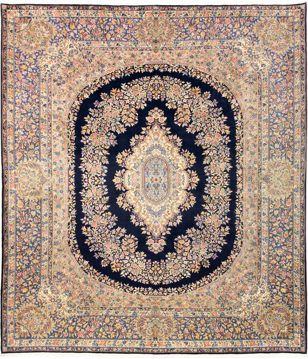  ペルシャ絨毯 ケルマン Rawar 349x305 349x305,  ペルシャ絨毯 手織り