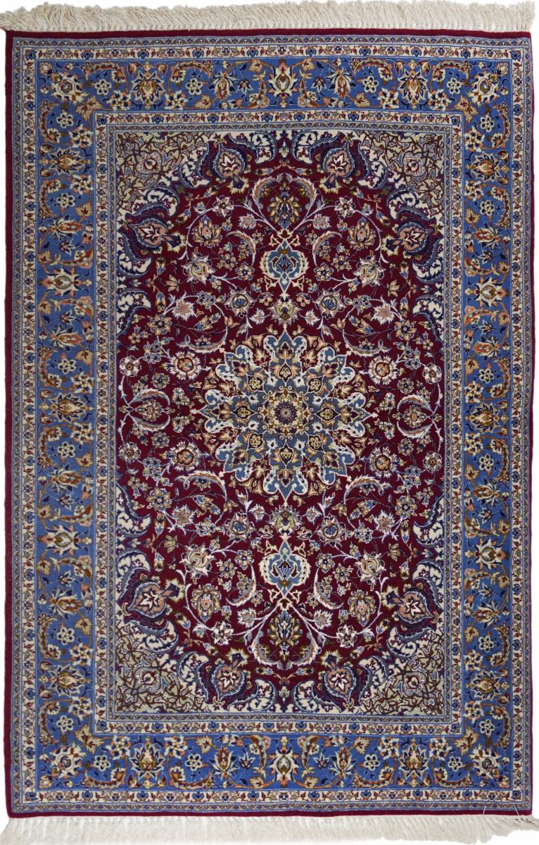 Persialainen matto Isfahan Vanha Silkkiloimi 166x106 166x106, Persialainen matto Solmittu käsin