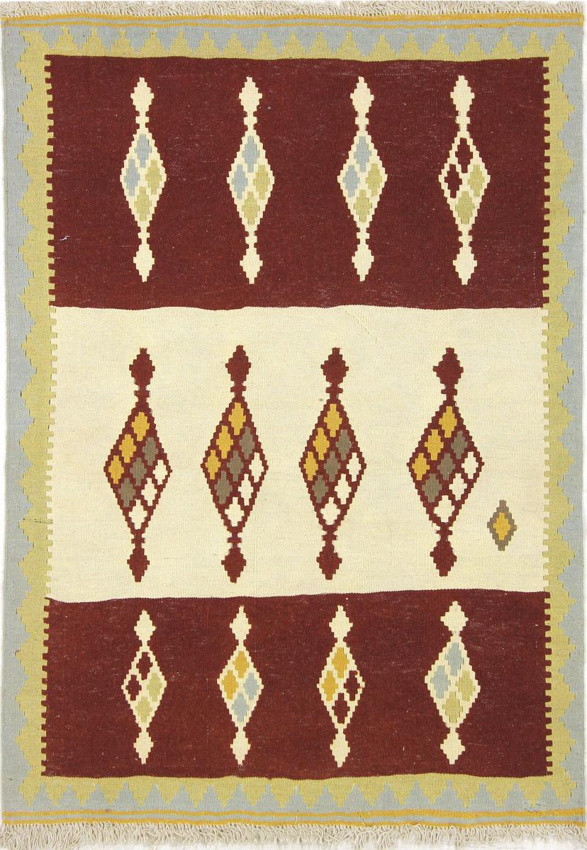 Tapis persan Kilim Fars 151x105 151x105, Tapis persan Tissé à la main