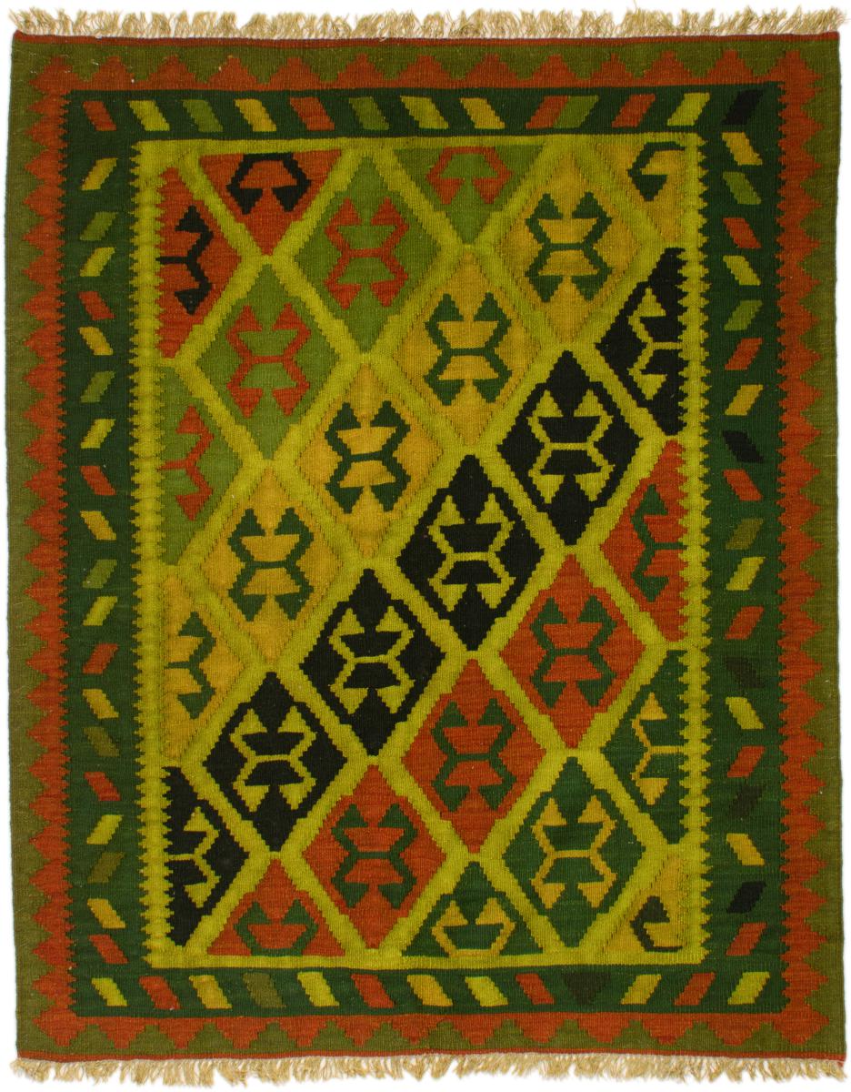Persisk matta Kilim Fars 194x159 194x159, Persisk matta handvävd 