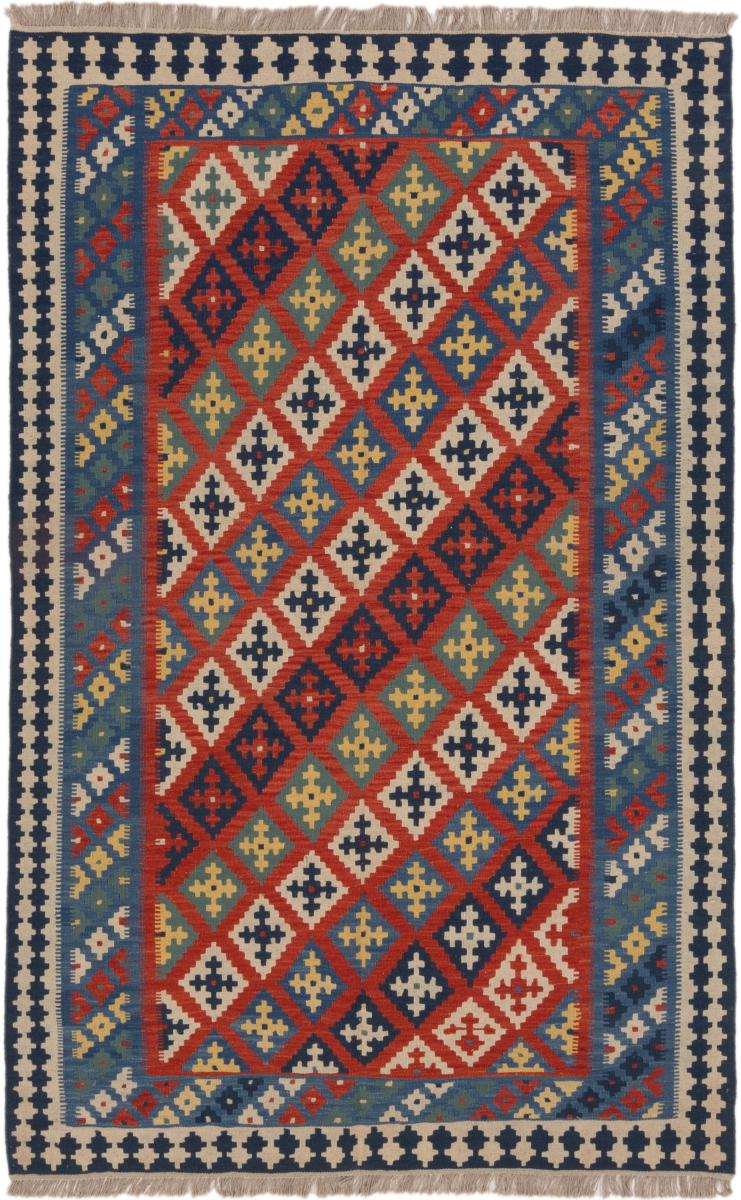Περσικό χαλί Κιλίμ Fars Ghashghai 8'8"x5'6" 8'8"x5'6", Περσικό χαλί Χειροποίητη ύφανση