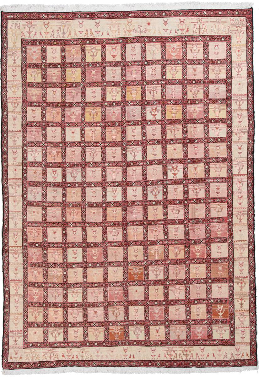 Perzisch tapijt Kilim Fars Zijde 277x199 277x199, Perzisch tapijt Handgeweven