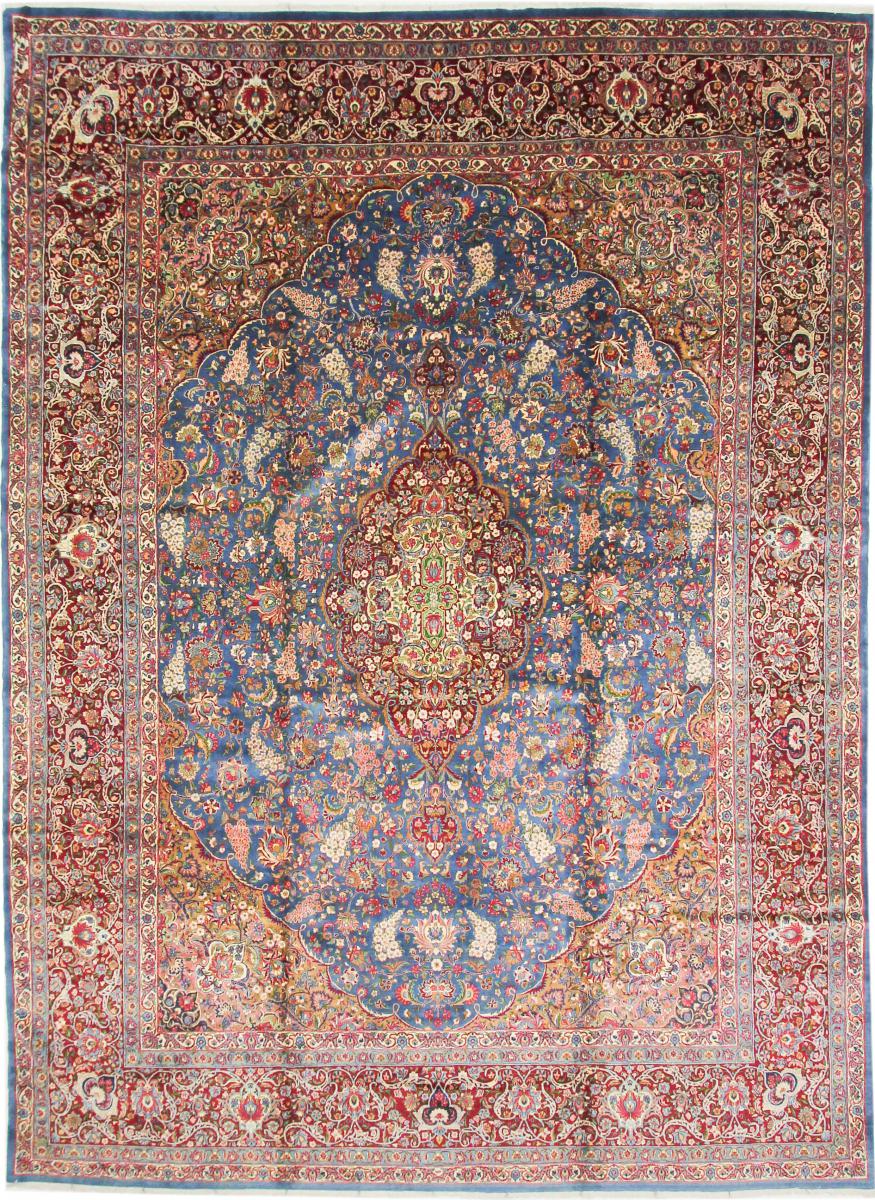 Persisk tæppe Kerman Rafsanjan 15'11"x11'5" 15'11"x11'5", Persisk tæppe Knyttet i hånden