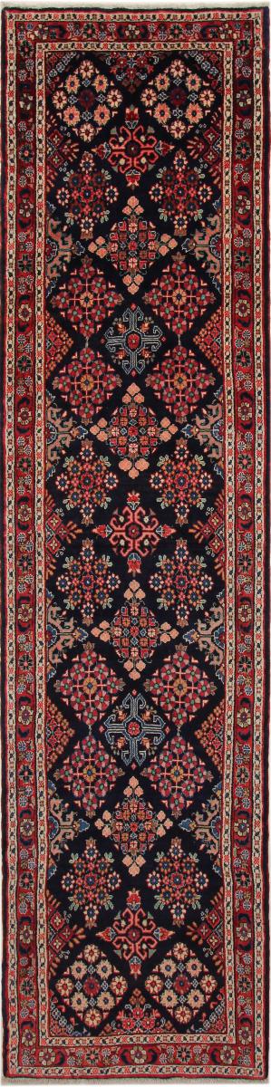 Perzisch tapijt Hamadan 401x96 401x96, Perzisch tapijt Handgeknoopte