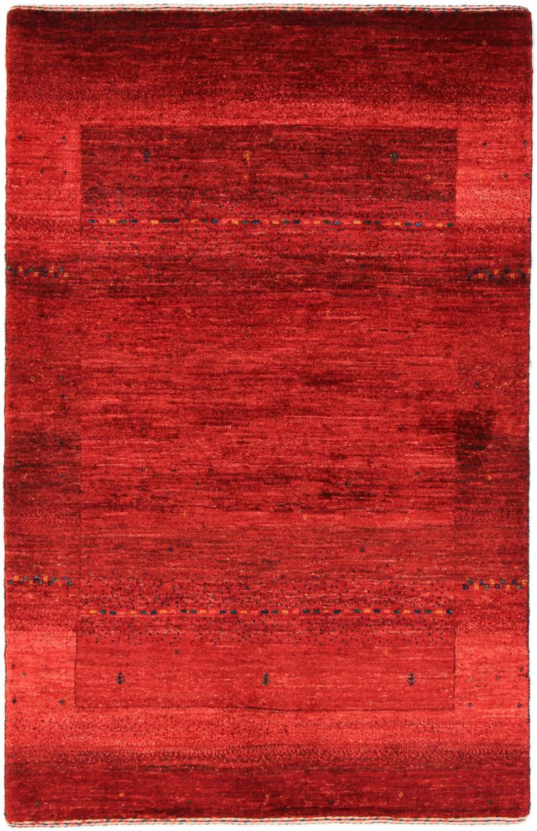 Tapis persan Persan Gabbeh Loribaft Nowbaft 151x99 151x99, Tapis persan Noué à la main