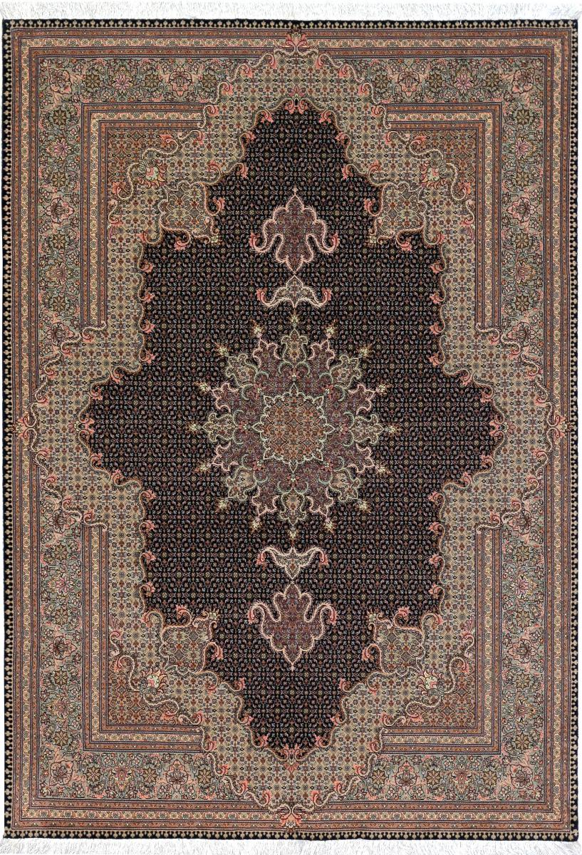 Persialainen matto Tabriz Mahi 7'1"x4'11" 7'1"x4'11", Persialainen matto Solmittu käsin
