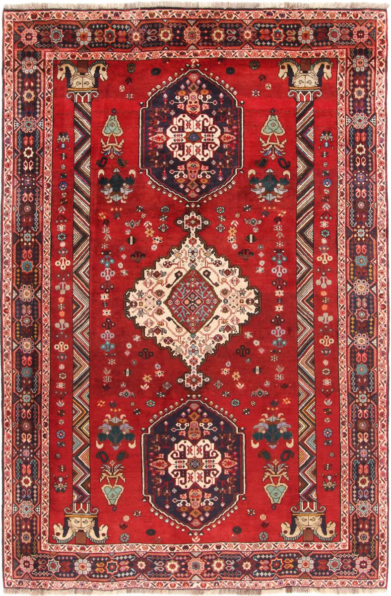 Perzisch tapijt Ghashghai 280x182 280x182, Perzisch tapijt Handgeknoopte