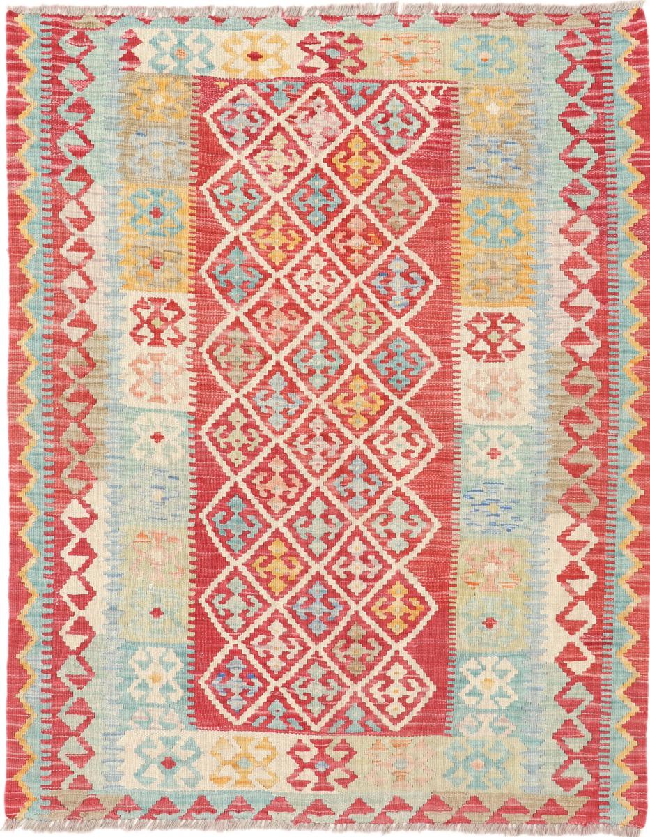 Afghansk tæppe Kelim Afghan Heritage 141x113 141x113, Persisk tæppe Håndvævet