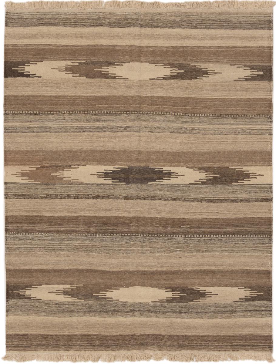 Alfombra persa Kilim Fars Ghashghai 201x154 201x154, Alfombra persa Tejido a mano