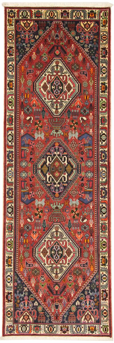 Persian Rug Ghashghai 8'6"x2'8" 8'6"x2'8", Persian Rug Knotted by hand