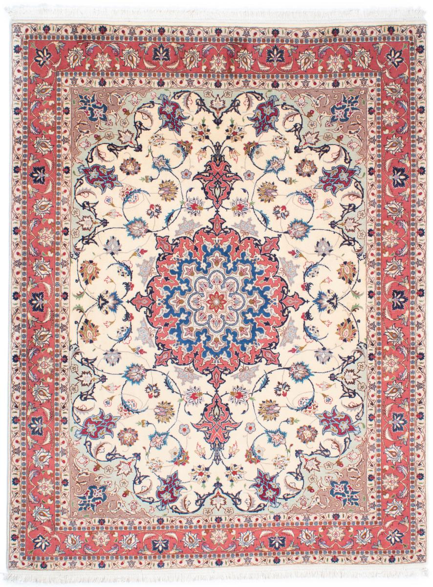 Persian Rug Tabriz 50Raj 197x153 197x153, Persian Rug Knotted by hand