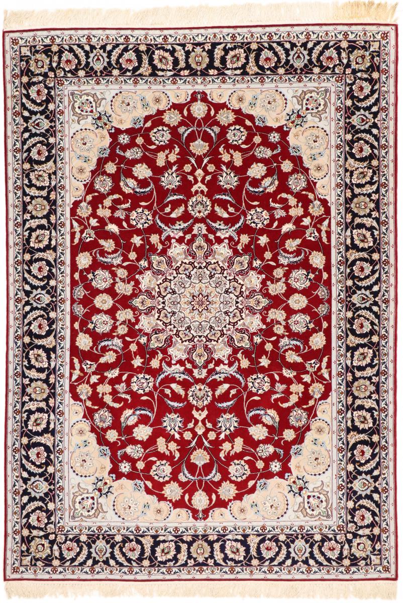 Persisk matta Isfahan Silkesvarp 229x160 229x160, Persisk matta Knuten för hand