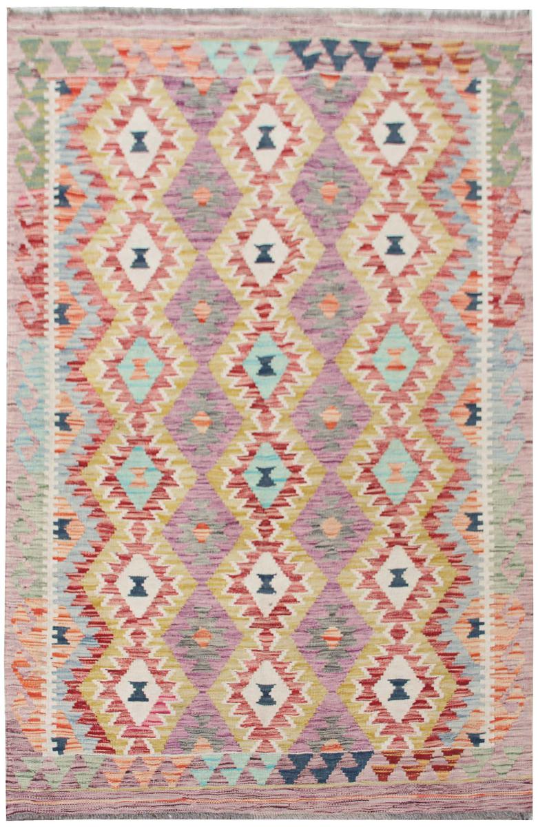 Tapis afghan Kilim Afghan 184x118 184x118, Tapis persan Tissé à la main