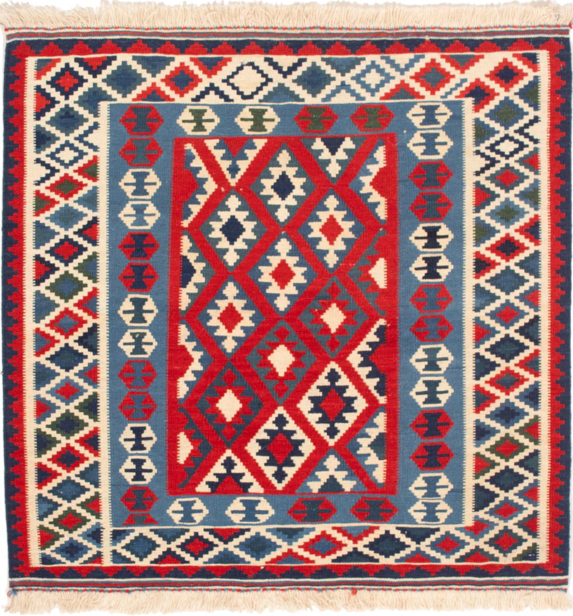 Tappeto persiano Kilim Fars 103x104 103x104, Tappeto persiano Tessuto a mano