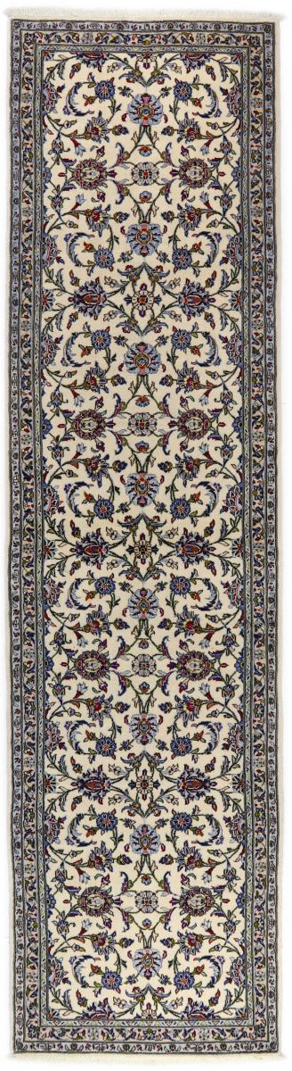 Persian Rug Keshan Old 13'3"x3'5" 13'3"x3'5", Persian Rug Knotted by hand
