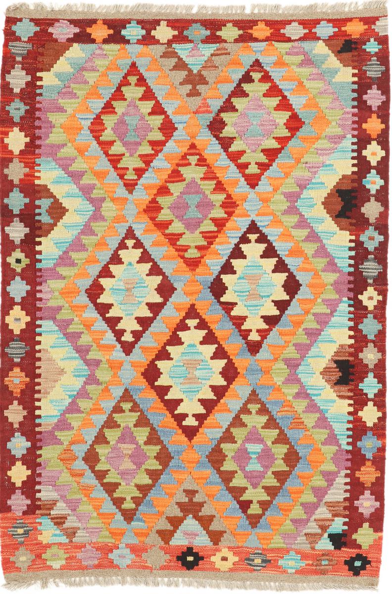 Afghaans tapijt Kilim Afghan 153x104 153x104, Perzisch tapijt Handgeweven
