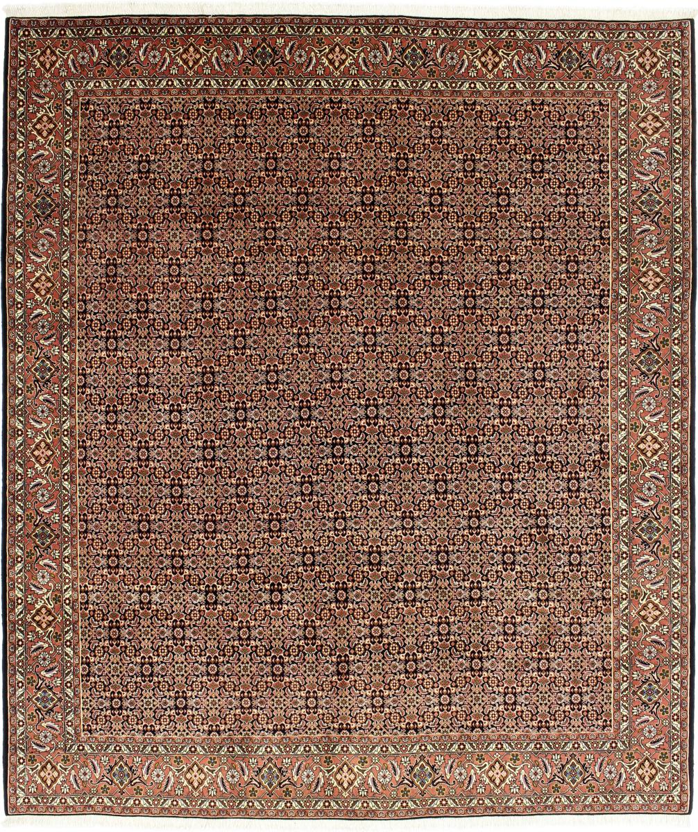 Persian Rug Bidjar 9'7"x8'2" 9'7"x8'2", Persian Rug Knotted by hand