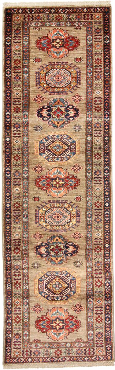Afghan rug Kazak 255x78 255x78, Persian Rug Knotted by hand