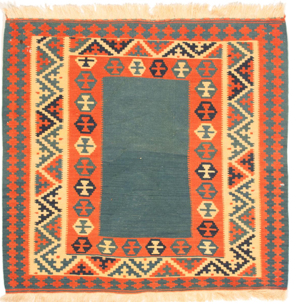 Persian Rug Kilim Fars 103x101 103x101, Persian Rug Woven by hand