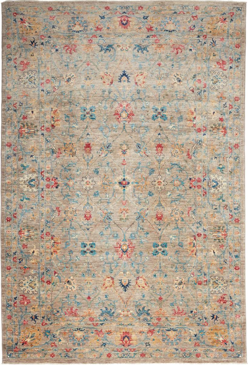 Pakistani rug Ziegler Design 291x202 291x202, Persian Rug Knotted by hand