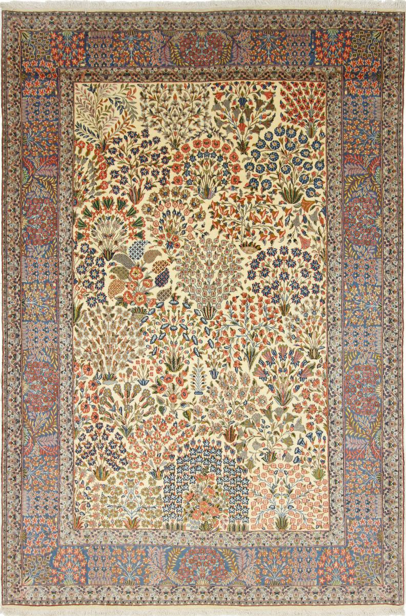  ペルシャ絨毯 ケルマン 10'6"x6'11" 10'6"x6'11",  ペルシャ絨毯 手織り