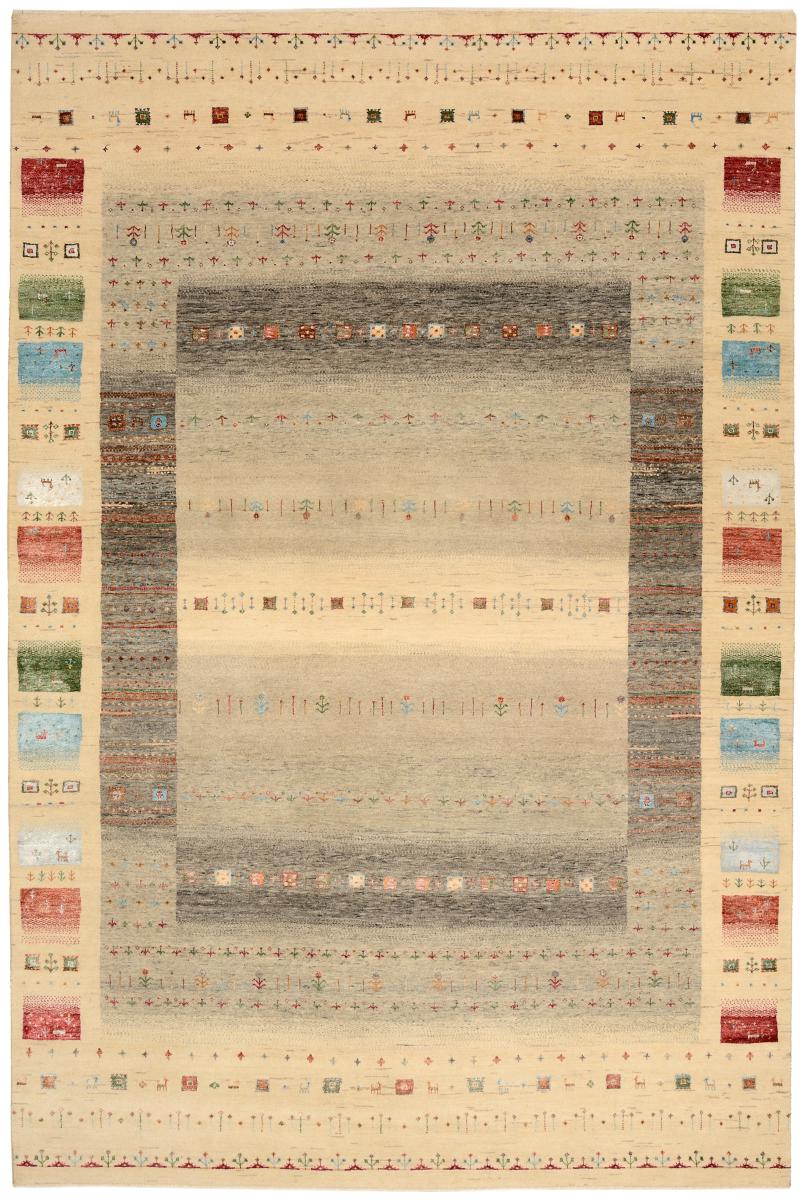 インドのカーペット ギャッベ ペルシャ ロリbaft Design 10'0"x6'6" 10'0"x6'6",  ペルシャ絨毯 手織り