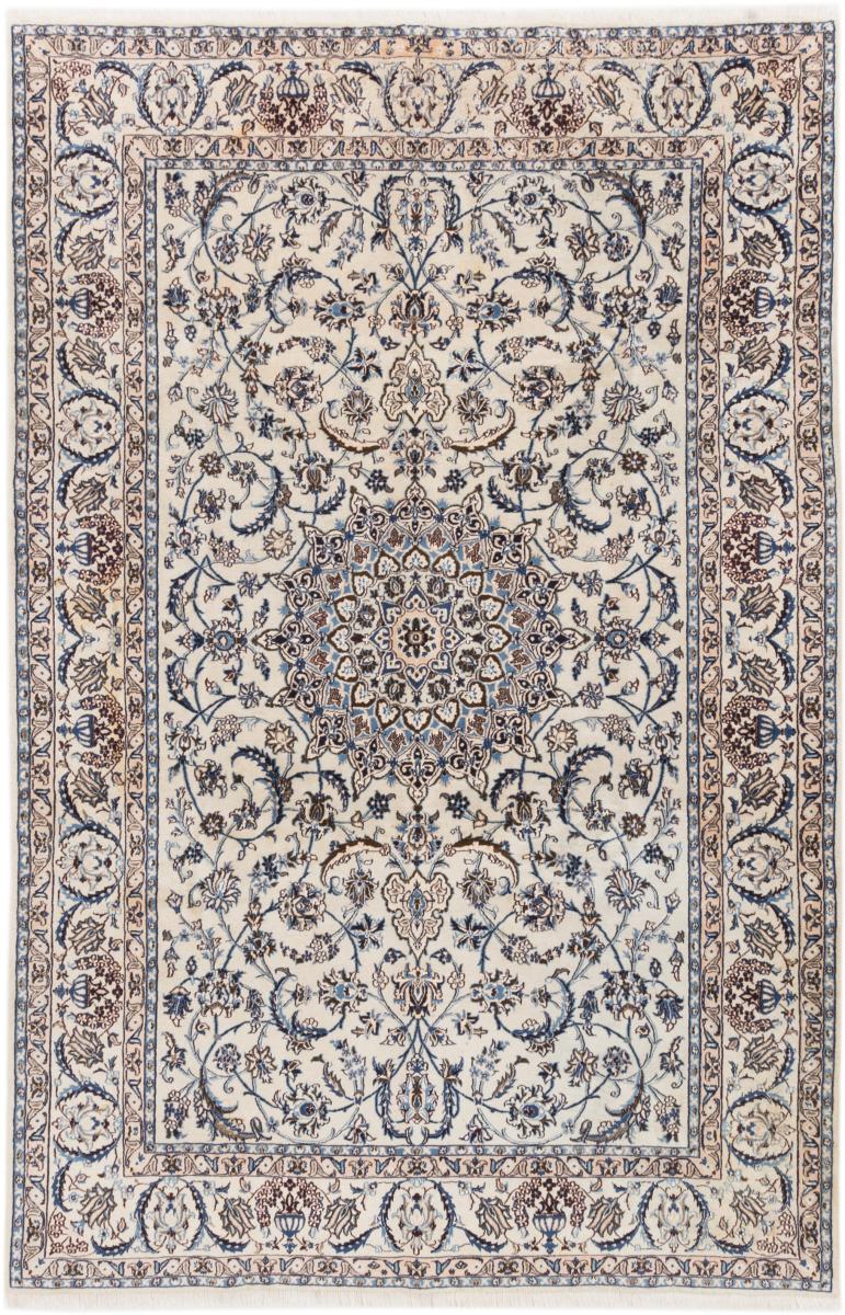 Tapis persan Naïn 9La 295x194 295x194, Tapis persan Noué à la main