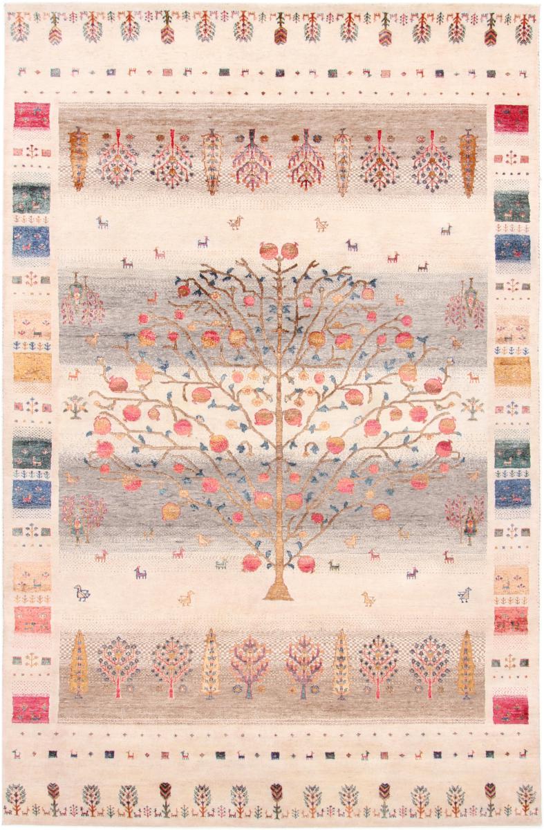 Indiaas tapijt Gabbeh Loribaft 311x204 311x204, Perzisch tapijt Handgeknoopte