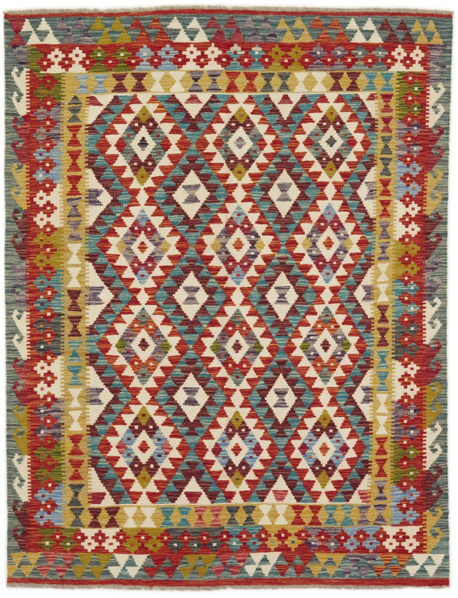 Afganistan-matto Kelim Afghan 196x149 196x149, Persialainen matto kudottu