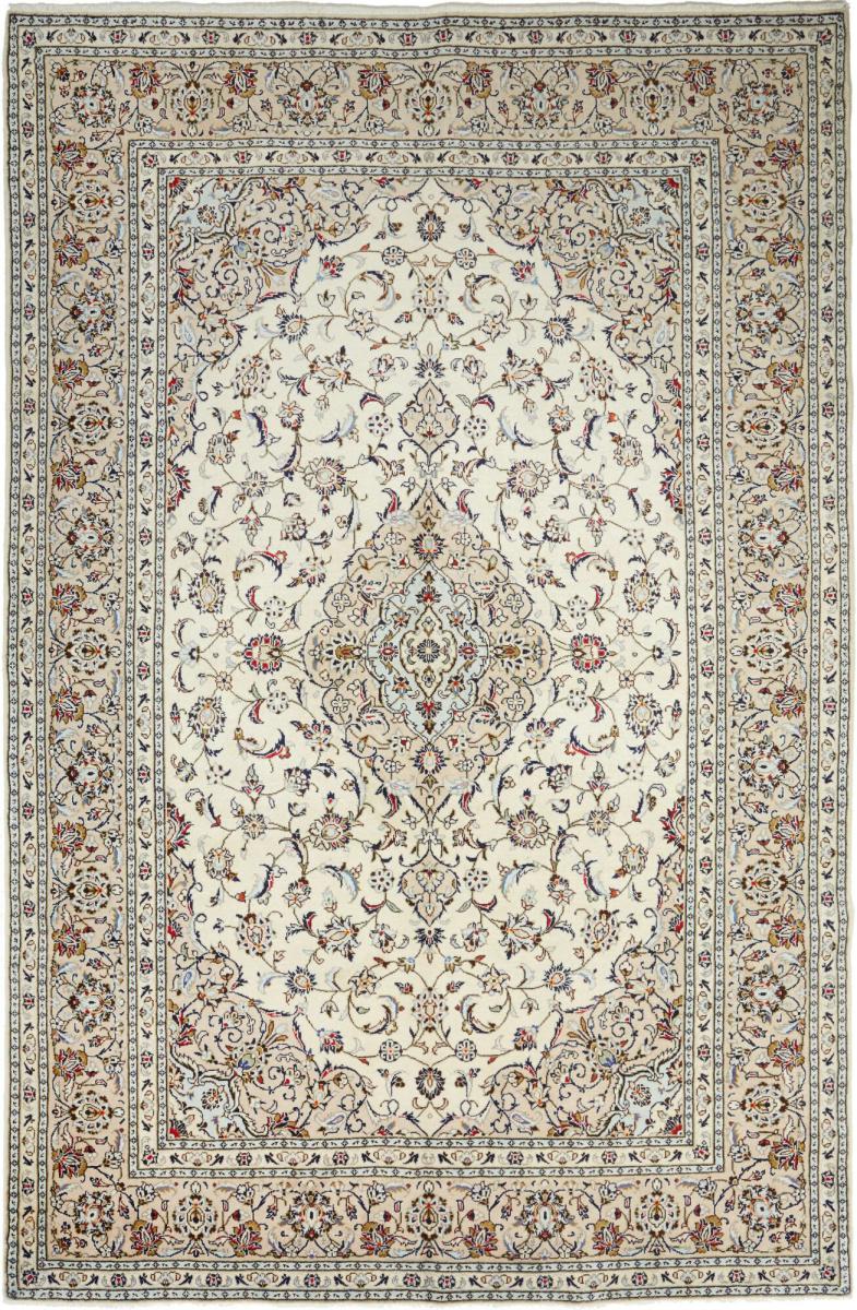 Tapis persan Kashan 301x199 301x199, Tapis persan Noué à la main