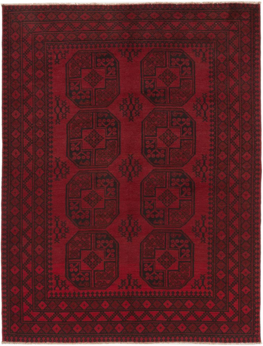 Afghanischer Teppich Afghan Akhche 197x150 197x150, Perserteppich Handgeknüpft