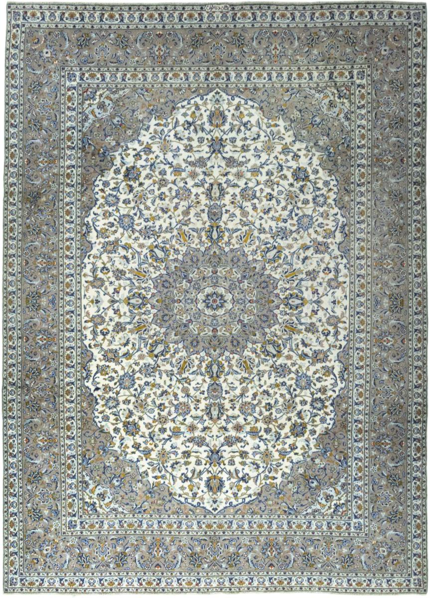 Persian Rug Keshan 13'5"x9'9" 13'5"x9'9", Persian Rug Knotted by hand