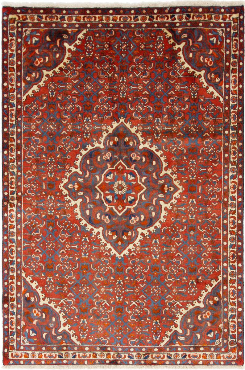 Tapis persan Zanjan 156x104 156x104, Tapis persan Noué à la main