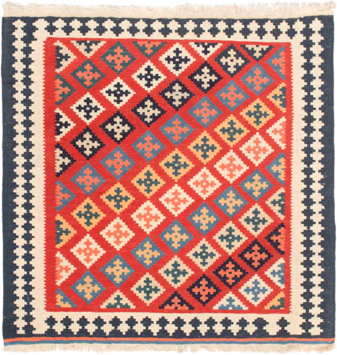 Perzisch tapijt Kilim Fars 104x102 104x102, Perzisch tapijt Handgeweven