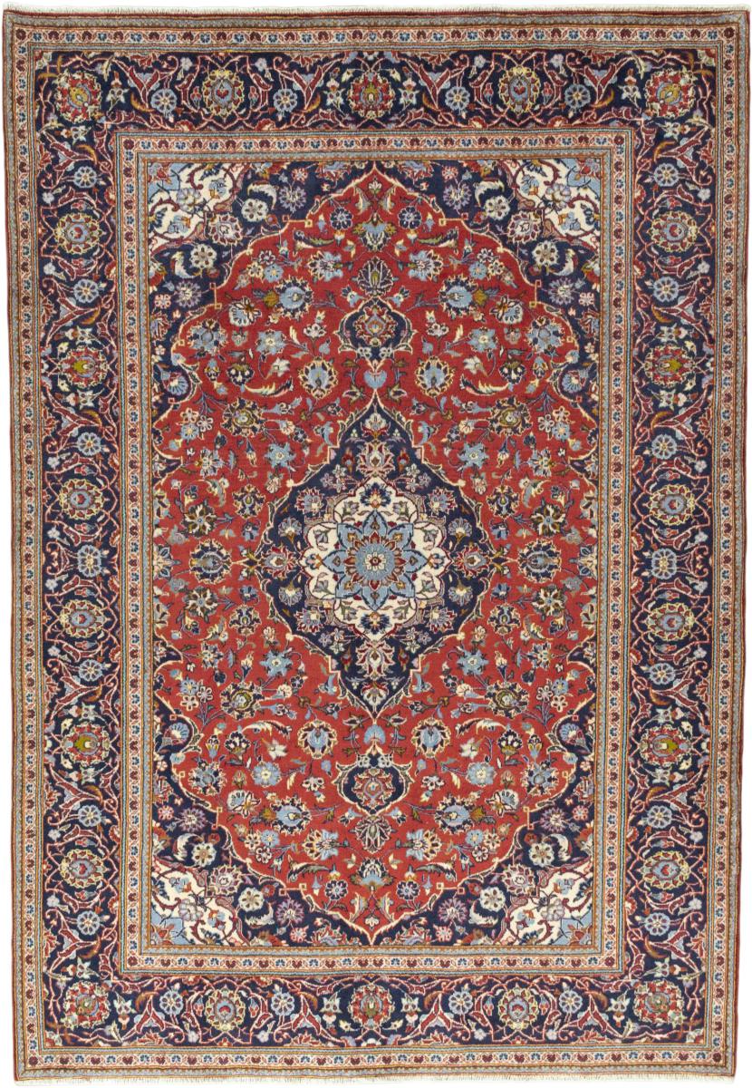 Perzsa szőnyeg Kashan 9'6"x6'8" 9'6"x6'8", Perzsa szőnyeg Kézzel csomózva