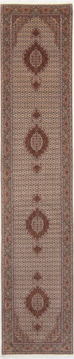 Tapete persa Tabriz 50Raj 406x84 406x84, Tapete persa Atado à mão