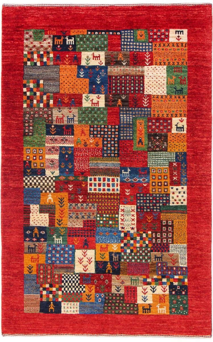 Perzisch tapijt Perzisch Gabbeh Loribaft Atash 136x86 136x86, Perzisch tapijt Handgeknoopte