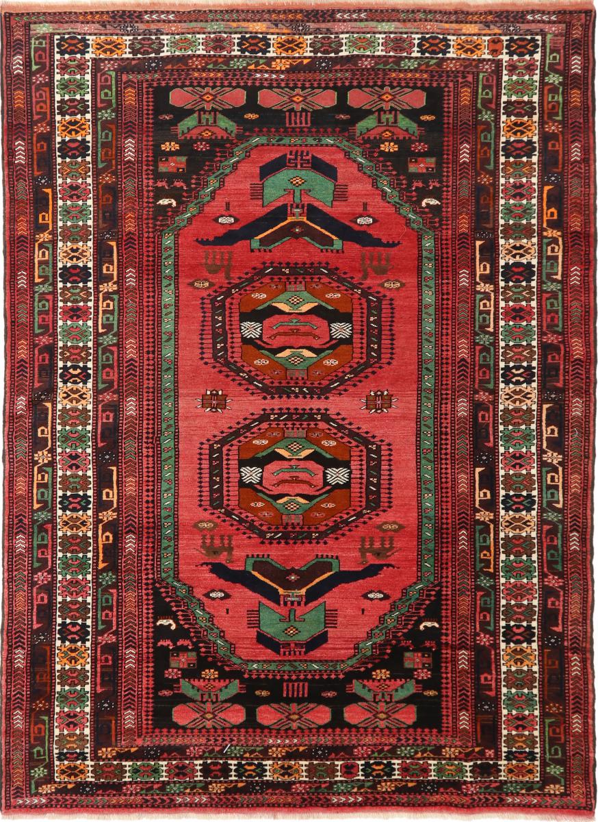 Persian Rug Kordi 9'5"x6'11" 9'5"x6'11", Persian Rug Knotted by hand