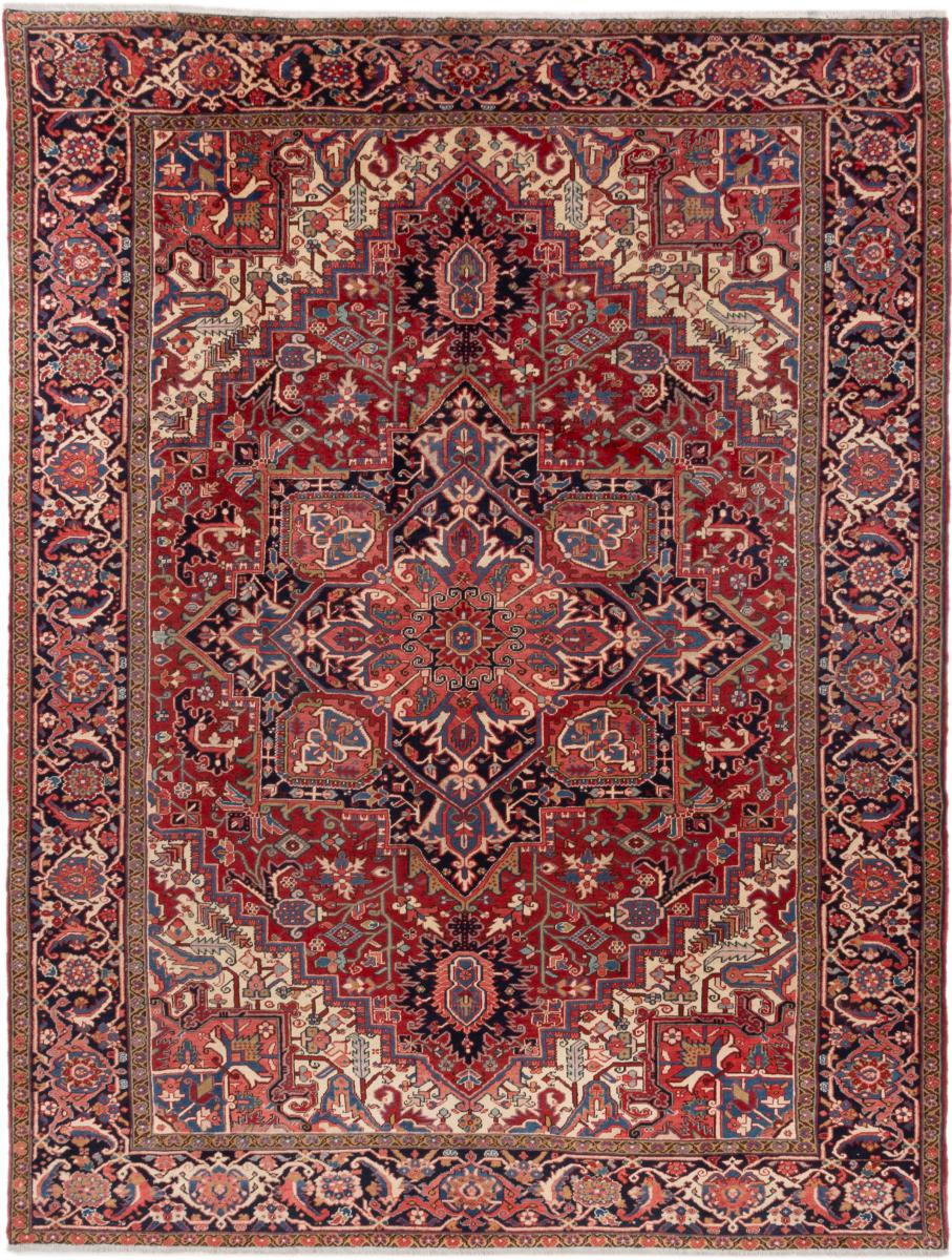 Persian Rug Heriz Antique 392x292 392x292, Persian Rug Knotted by hand