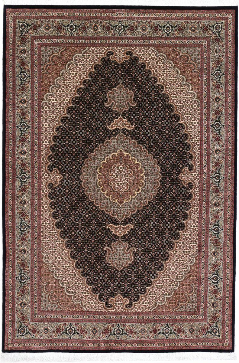 Persian Rug Tabriz Mahi 6'7"x4'6" 6'7"x4'6", Persian Rug Knotted by hand