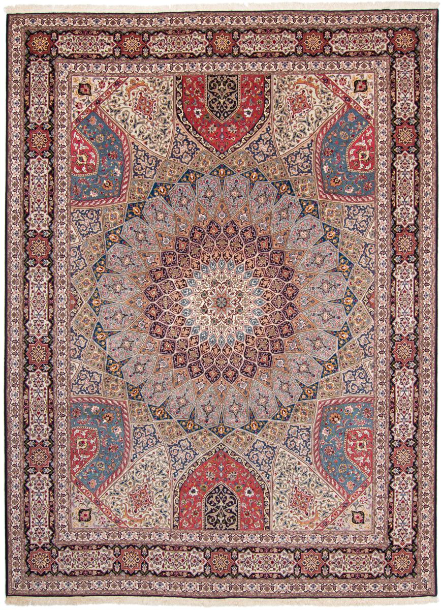 Persialainen matto Tabriz 50Raj 404x304 404x304, Persialainen matto Solmittu käsin