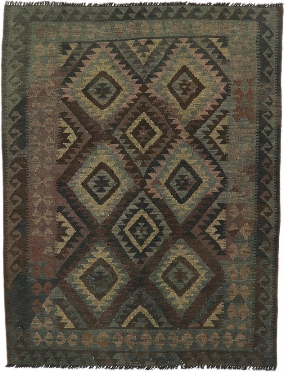 アフガンカーペット キリム アフガン Heritage 6'3"x4'10" 6'3"x4'10",  ペルシャ絨毯 手織り