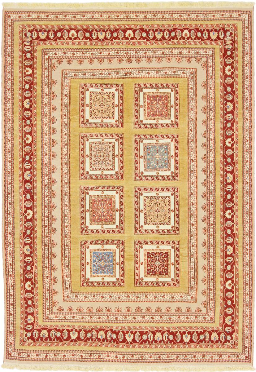 Persian Rug Nimbaft 9'9"x6'10" 9'9"x6'10", Persian Rug Knotted by hand