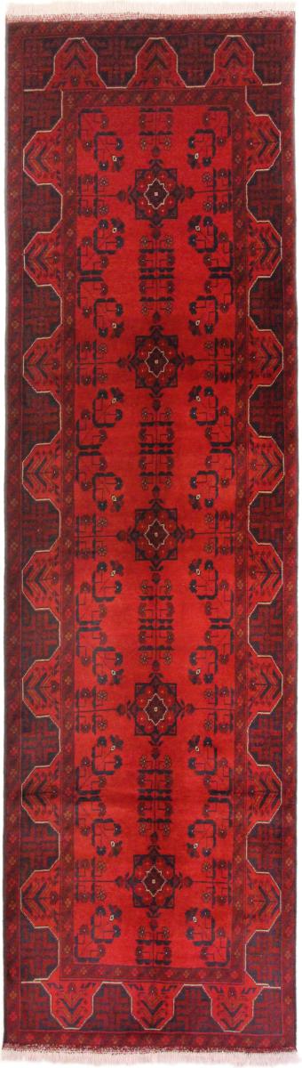 Afganistan-matto Khal Mohammadi 9'9"x2'8" 9'9"x2'8", Persialainen matto Solmittu käsin