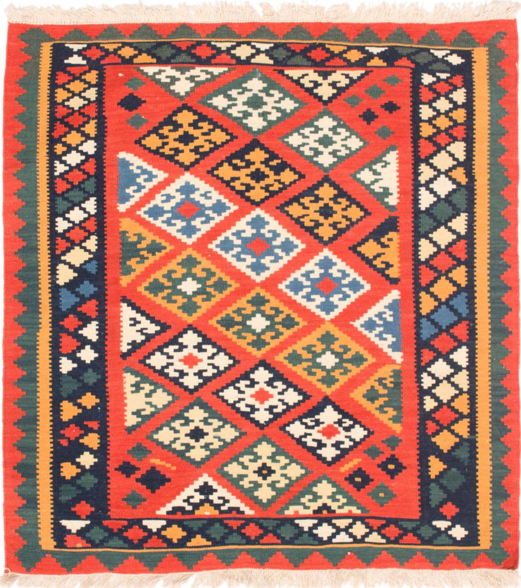 Persian Rug Kilim Fars 104x104 104x104, Persian Rug Woven by hand