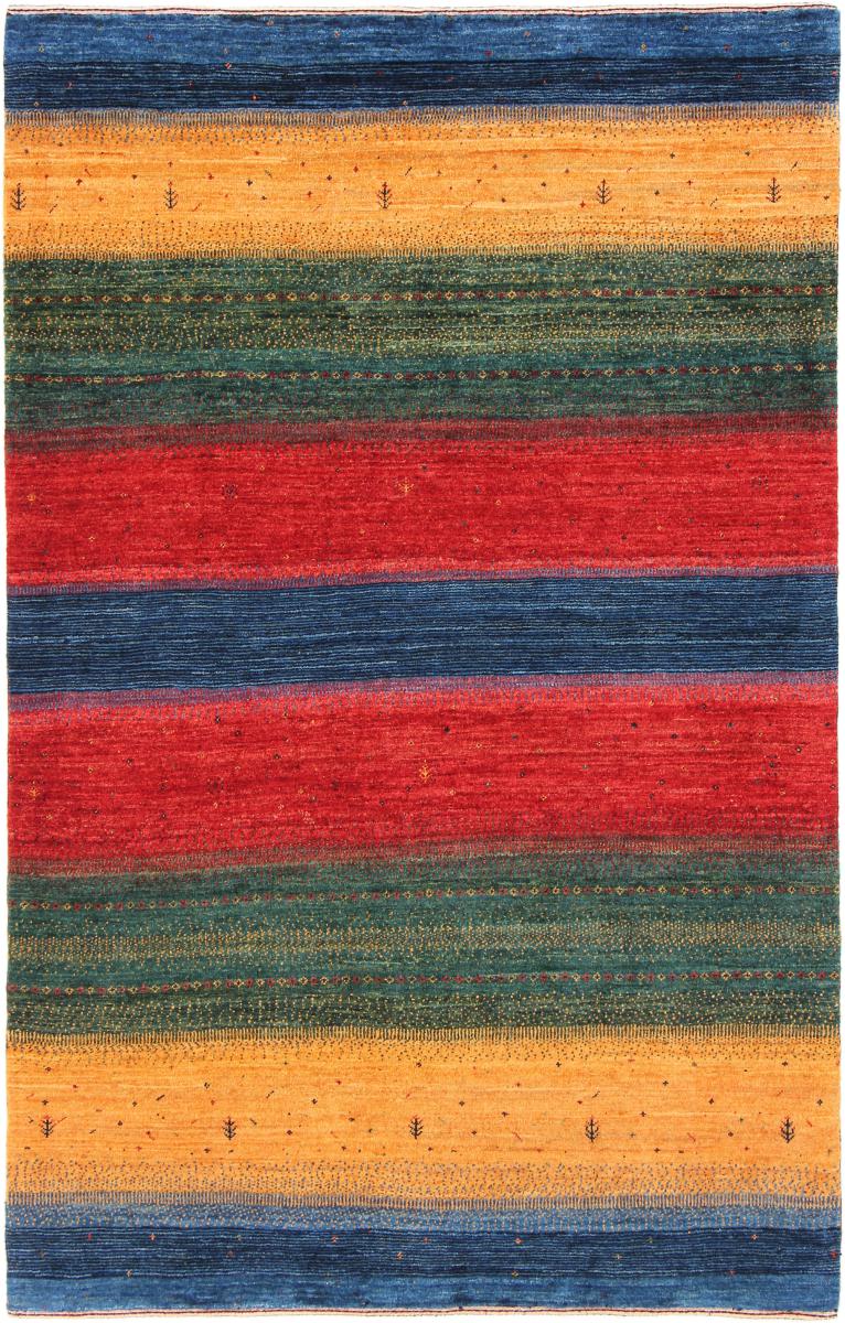  ペルシャ絨毯 ペルシャ ギャッベ ペルシャ ロリbaft Atash 6'2"x4'0" 6'2"x4'0",  ペルシャ絨毯 手織り